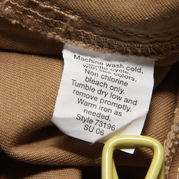 NEW J.Crew Factory Cotton Favorite Fit Cropped Khaki Pants Size 10 Straight Leg - Picture 8 of 8